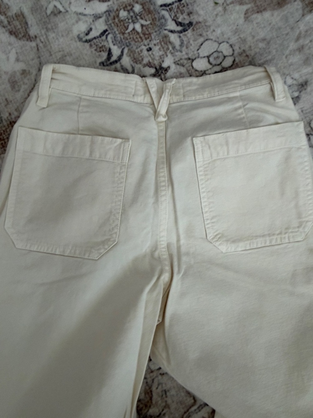 I.Crew Point Sur Cream Wide Leg Pants - Picture 5 of 5
